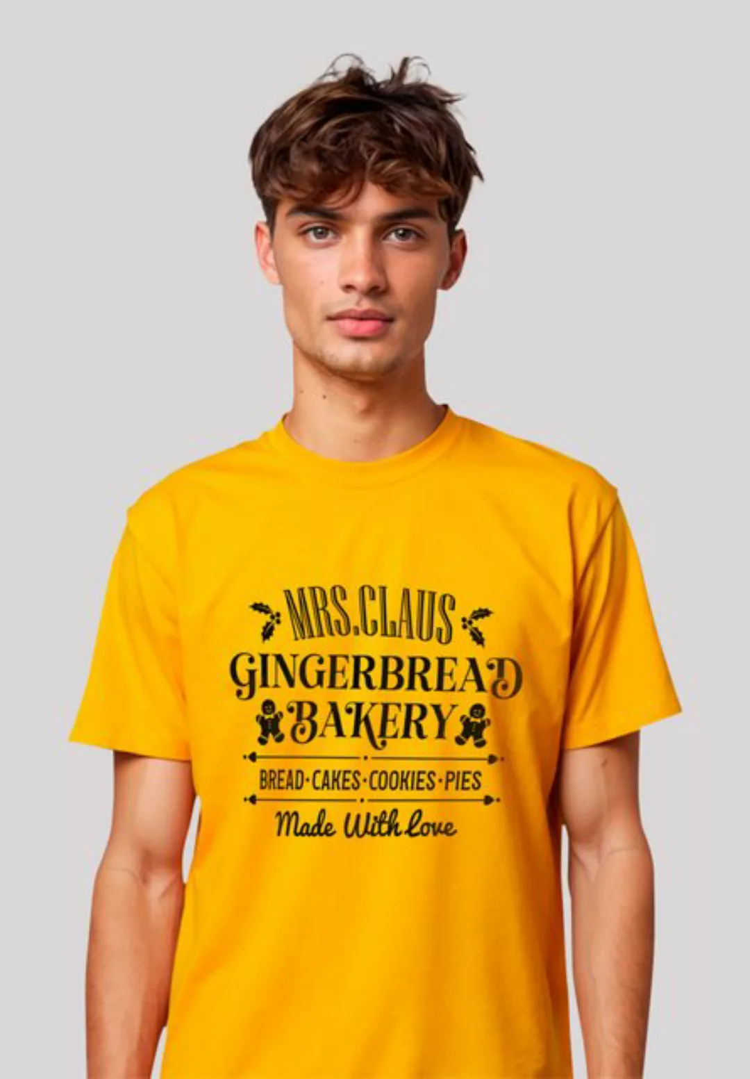 F4NT4STIC T-Shirt Santas Gingerbread Bakery Weihnachten Premium Qualität günstig online kaufen