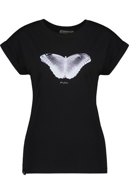 Alife & Kickin Rundhalsshirt EnidAK P Shirt free butterfly Damen Shirt, T-S günstig online kaufen