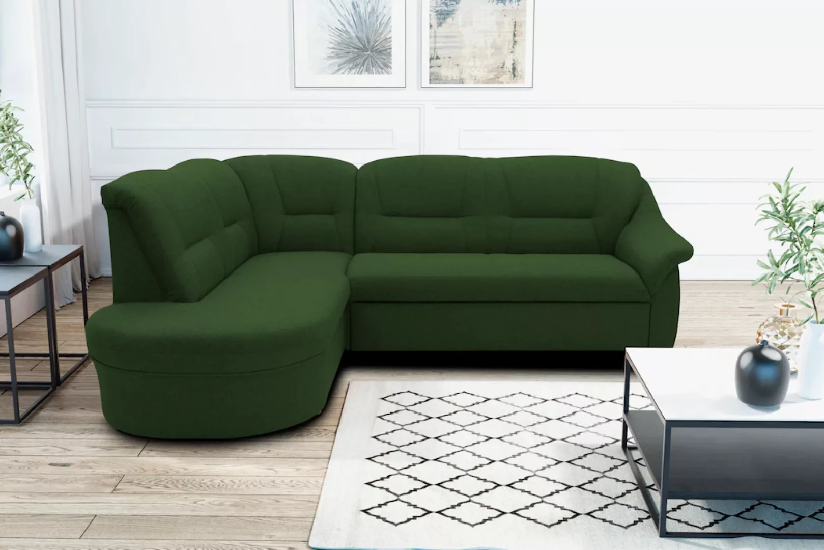 DOMO collection Ecksofa "Faenza L-Form", DOMO collection Ecksofa, mit Ottom günstig online kaufen