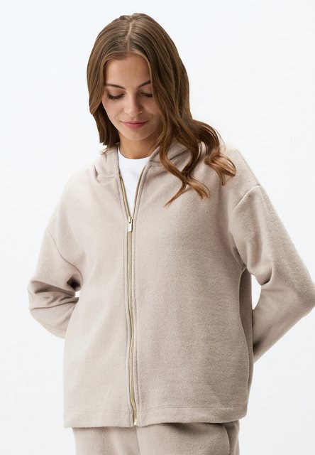 Jimmy Key Cardigan Langärmlig Kapuze Strick Fleece Cardigan günstig online kaufen