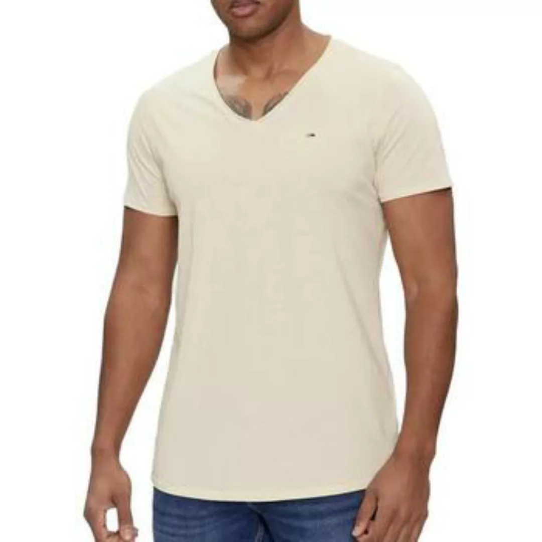 Tommy Jeans T-Shirt TJM XSLIM JASPE V mit V-Ausschnitt günstig online kaufen