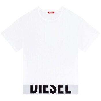 Diesel  T-Shirts & Poloshirts A14593 0HMAU - SPORT CROPPED-100 günstig online kaufen