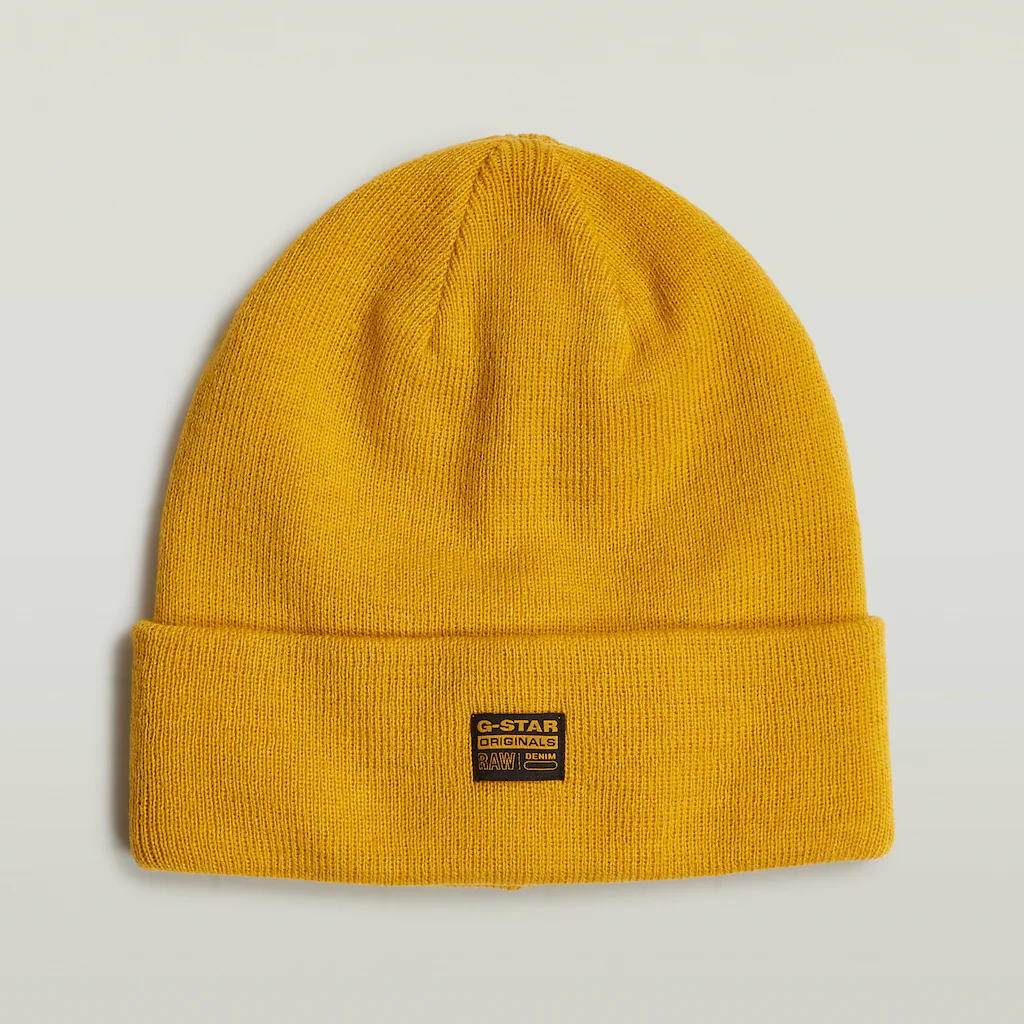 G-STAR Beanie "Effo Long Beanie", mit Aufnäher vorn günstig online kaufen