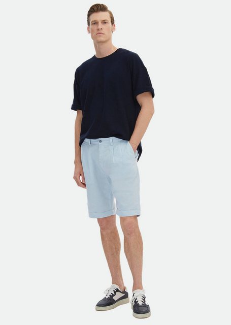 RAMSEY Shorts Lässige, gewebte Karotten-Bermuda aus 100 % Baumwolle günstig online kaufen