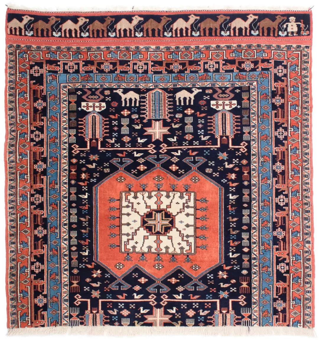 morgenland Orientteppich »Perser - Classic - 152 x 114 cm - dunkelblau«, re günstig online kaufen