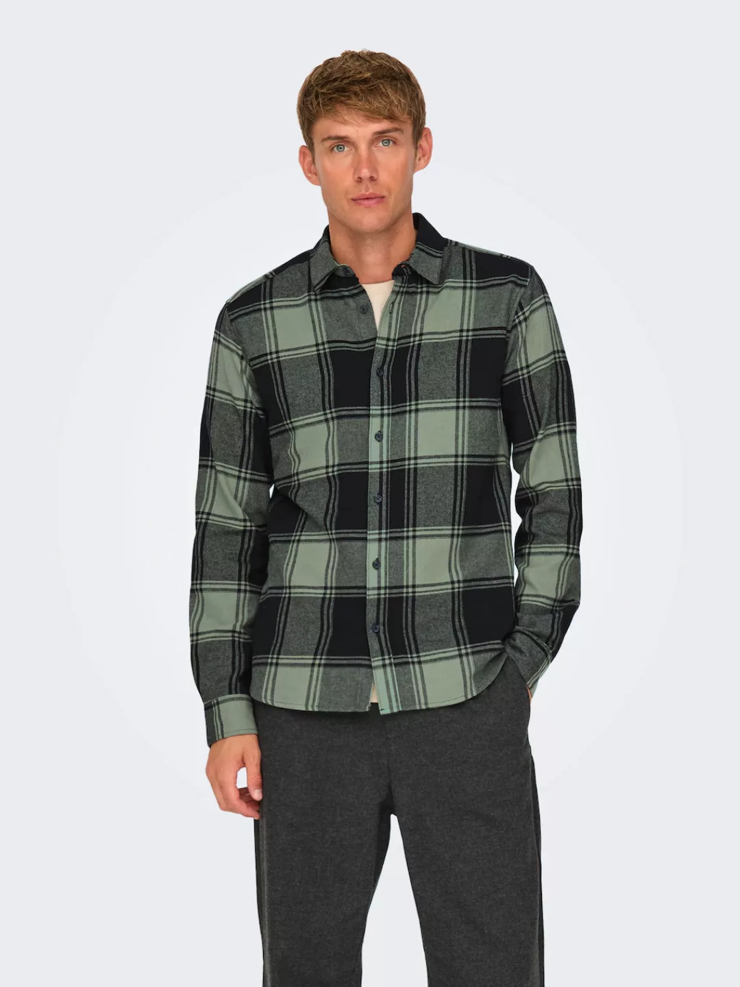 ONLY & SONS Karohemd "ONSGUDMUND LS CHECKED SHIRT NOOS" günstig online kaufen