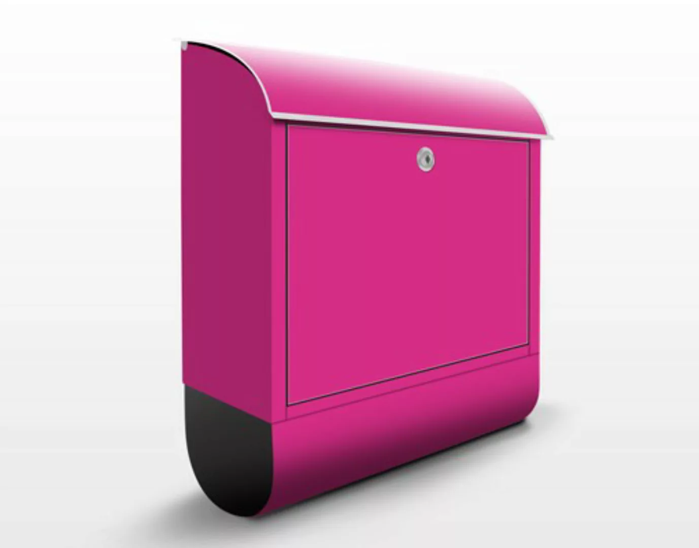 Briefkasten Unifarben Colour Pink günstig online kaufen