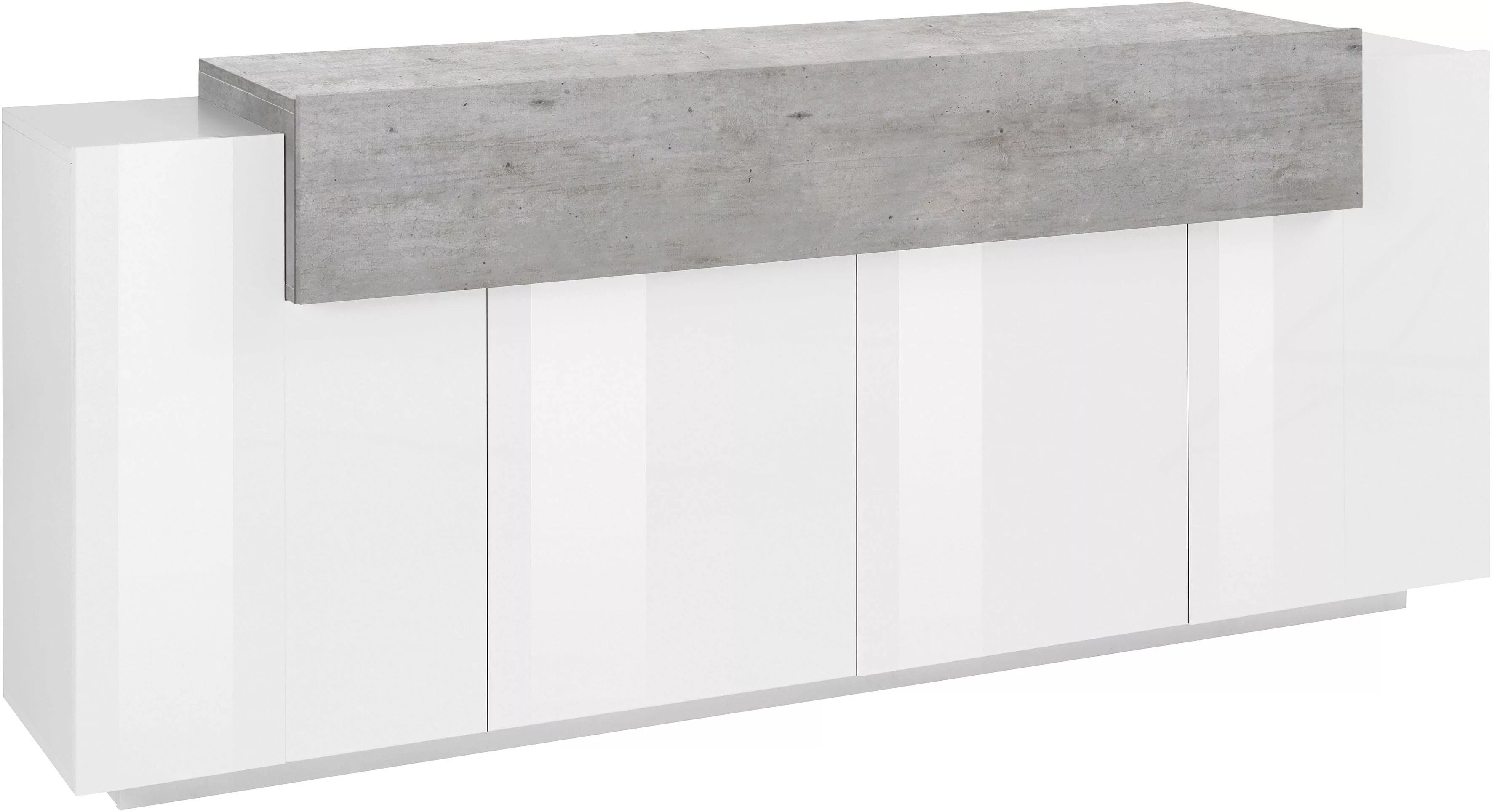 INOSIGN Sideboard "Coro, Kommode, Schrank, Kredenz, grifflos mit Einlegeböd günstig online kaufen