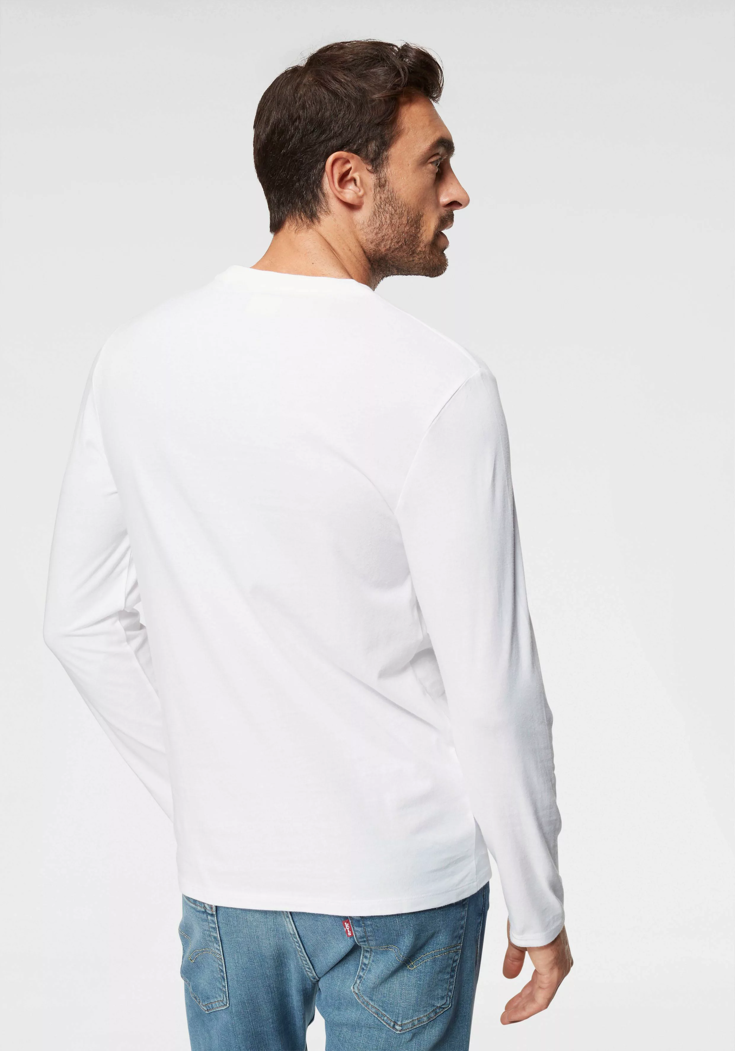 Levi's® Langarmshirt mit Logo-Applikation günstig online kaufen