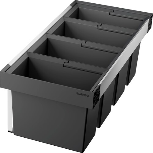 Blanco Mülltrennsystem »Flexon II 90/4«, 4 Behälter, Kunststoff, Stahlblech günstig online kaufen