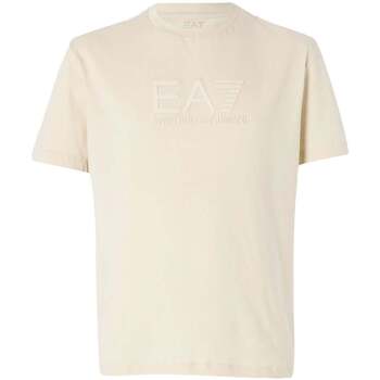 Ea7 Emporio Armani  T-Shirts & Poloshirts Visibility Tonal Logo T-Shirt Alm günstig online kaufen