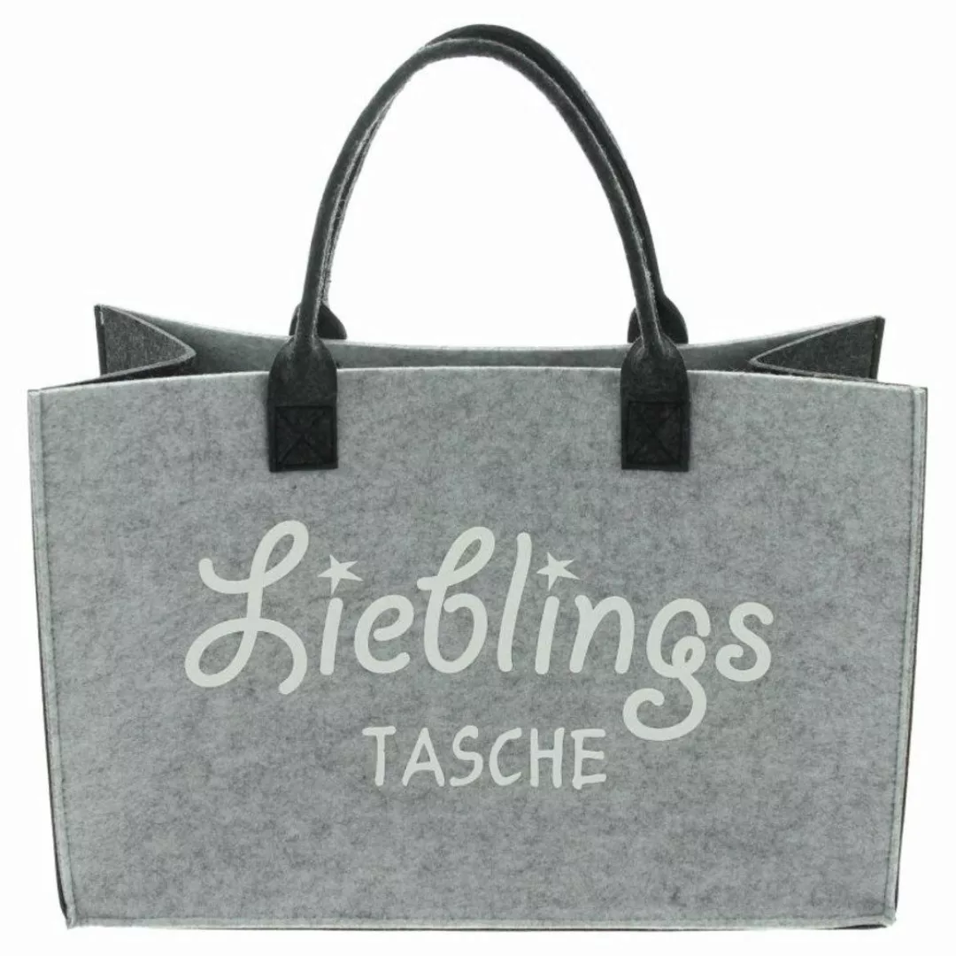 Home-trends24.de Henkeltasche Filz Tasche Liebelingstasche Henkel günstig online kaufen