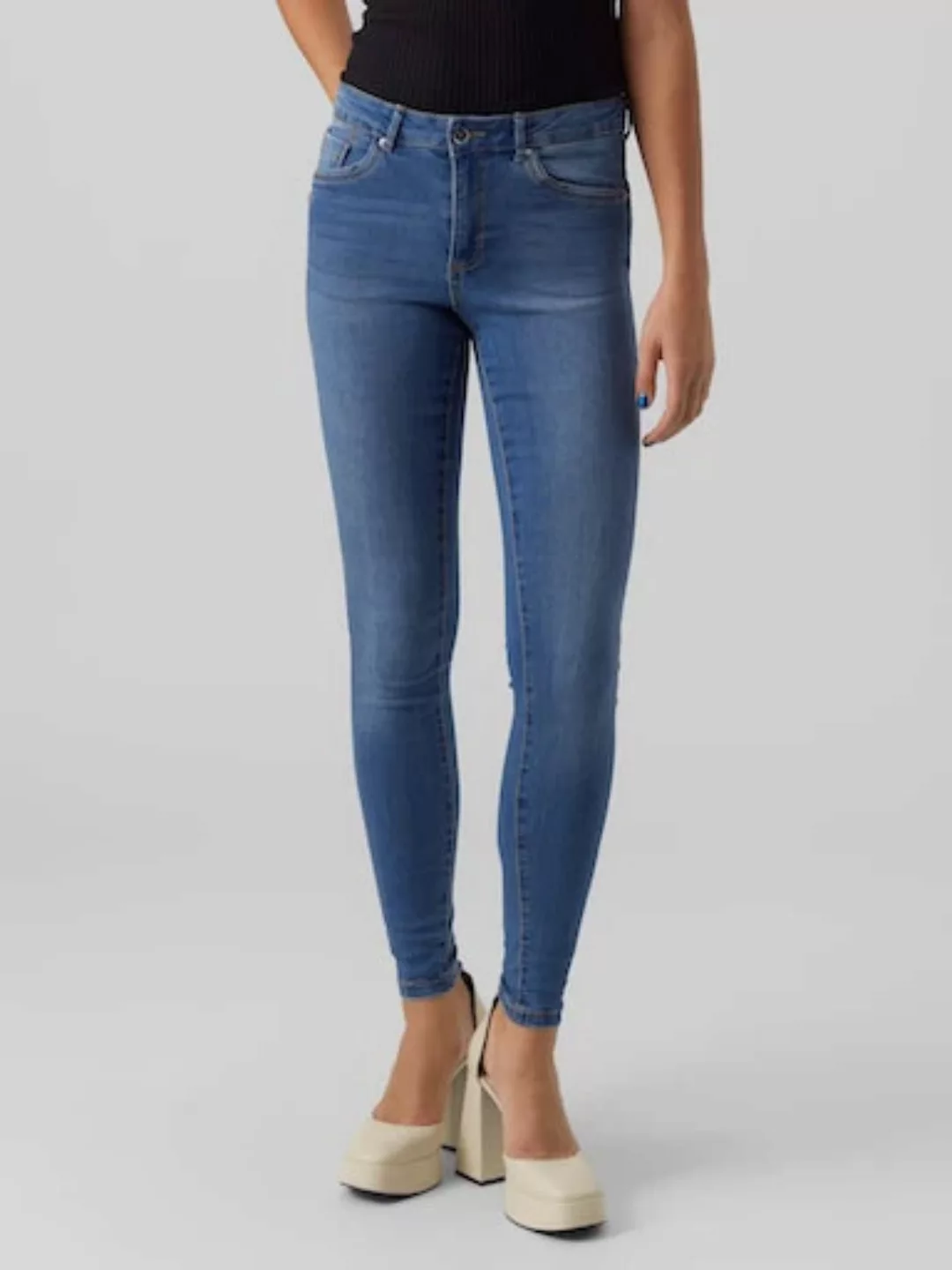 Vero Moda Slim-fit-Jeans VMALIA MR S SHAPE J VI3292 GA NOOS günstig online kaufen