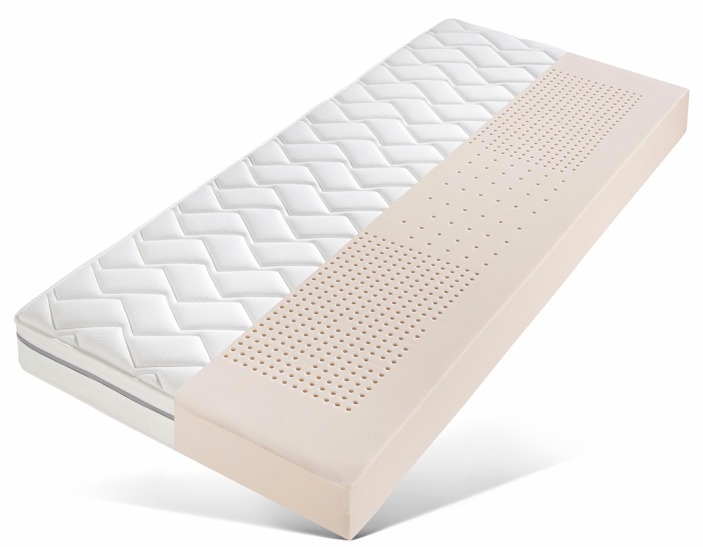 DI QUATTRO Komfortschaummatratze »Airy Form 19 mit Klimaband«, 19 cm hoch, günstig online kaufen