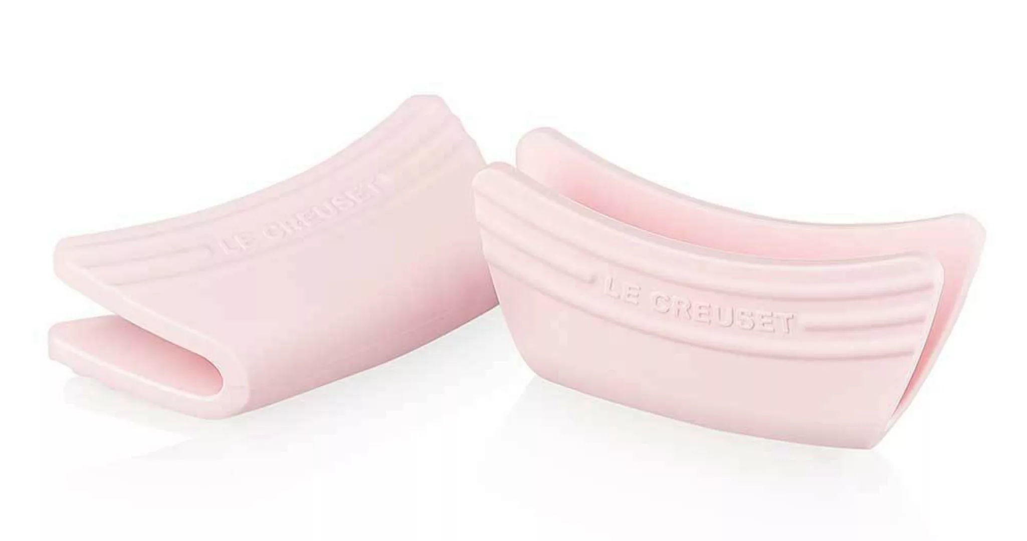 Le Creuset Silikon Griffschutz 2er-Set Shell Pink günstig online kaufen