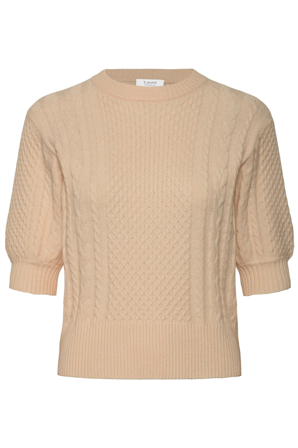 b.young Strickpullover "Strickpullover BYNIBE SS JUMPER -" günstig online kaufen