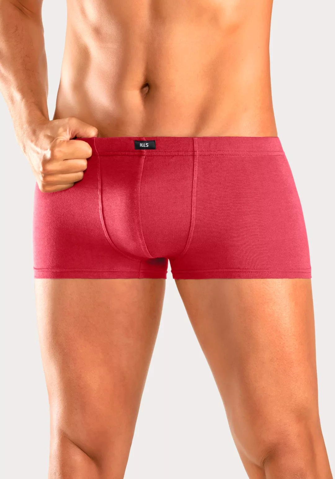 H.I.S Hipster, (Packung, 5 St.), knapp sitzende Boxershorts aus Baumwollstr günstig online kaufen