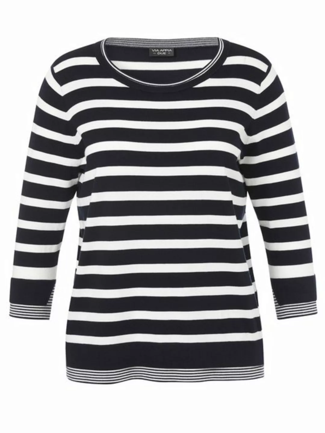 VIA APPIA DUE Sweatshirt im Marine-Look günstig online kaufen