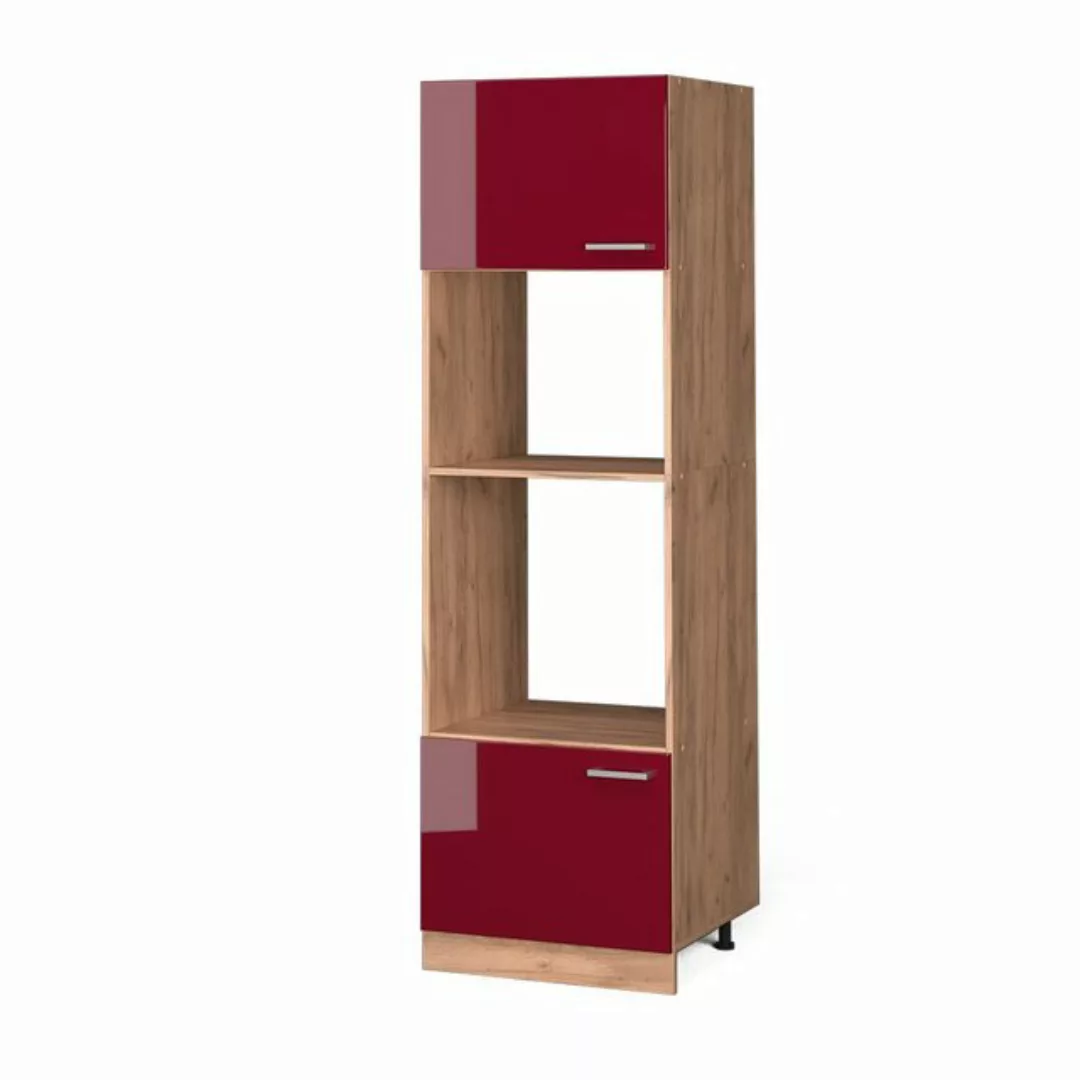 Vicco Mikrowellenumbauschrank Küchenhochschrank R-Line 60 cm Goldkraft Bord günstig online kaufen