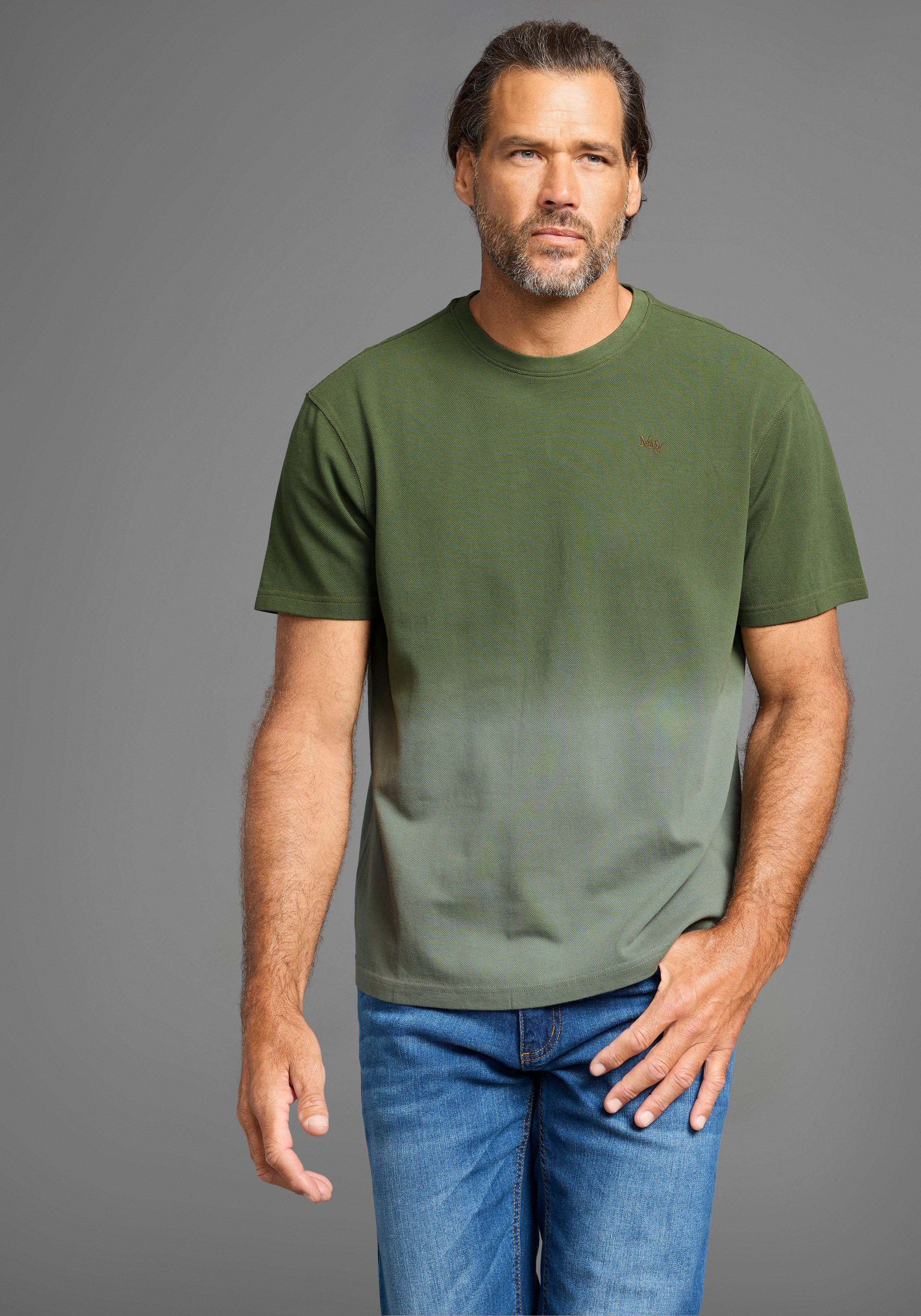 Man's World T-Shirt Kurzarm, Regular Fit, günstig online kaufen