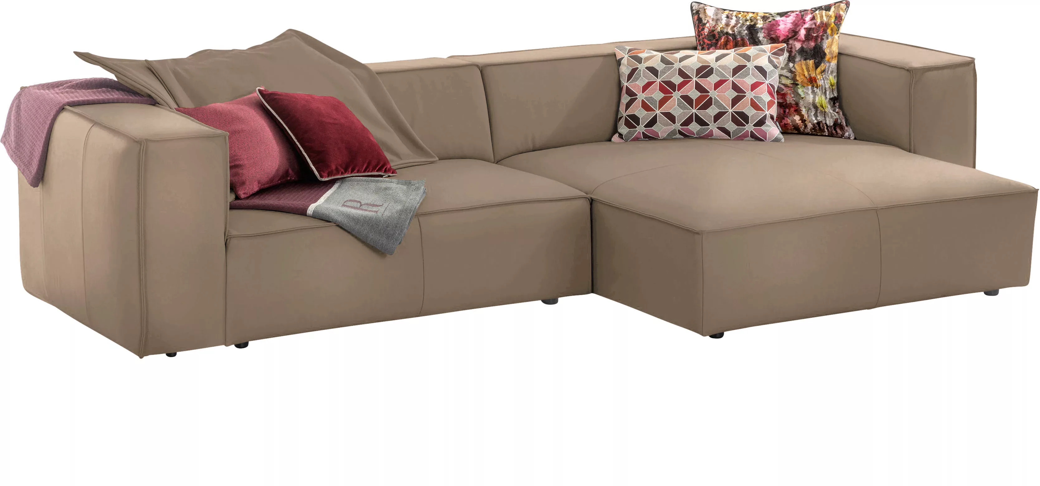 W.SCHILLIG Ecksofa "around-the-block, modern und elegant, bequem, L-Form", günstig online kaufen