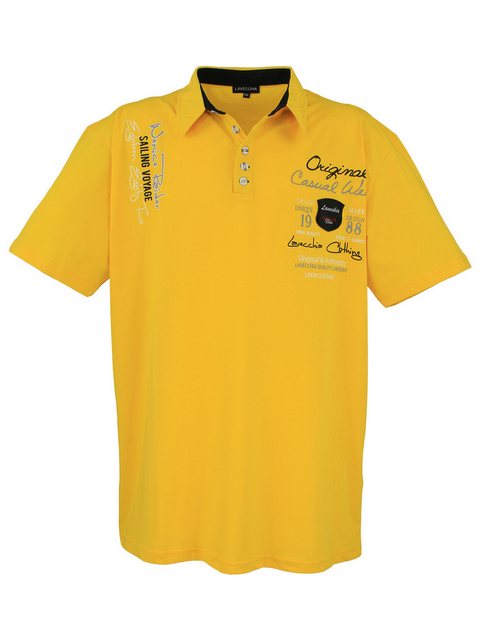 Lavecchia Poloshirt Lavecchia Herren Poloshirt LV-610 (Gelb, 5XL) Herren Po günstig online kaufen