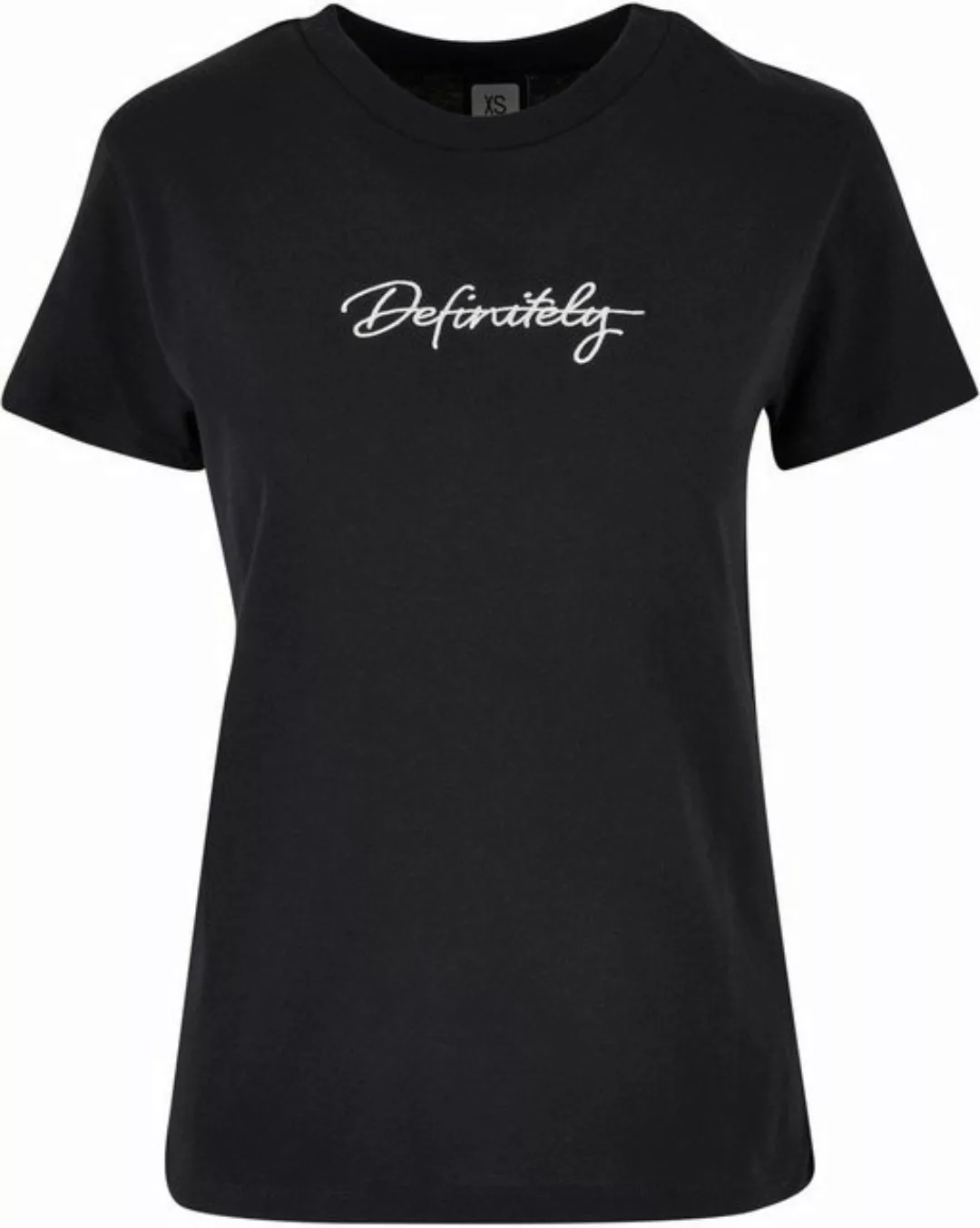 DEF T-Shirt "DEF Damen DEF Handwriting Definitely Embroidery T-Shirt" günstig online kaufen