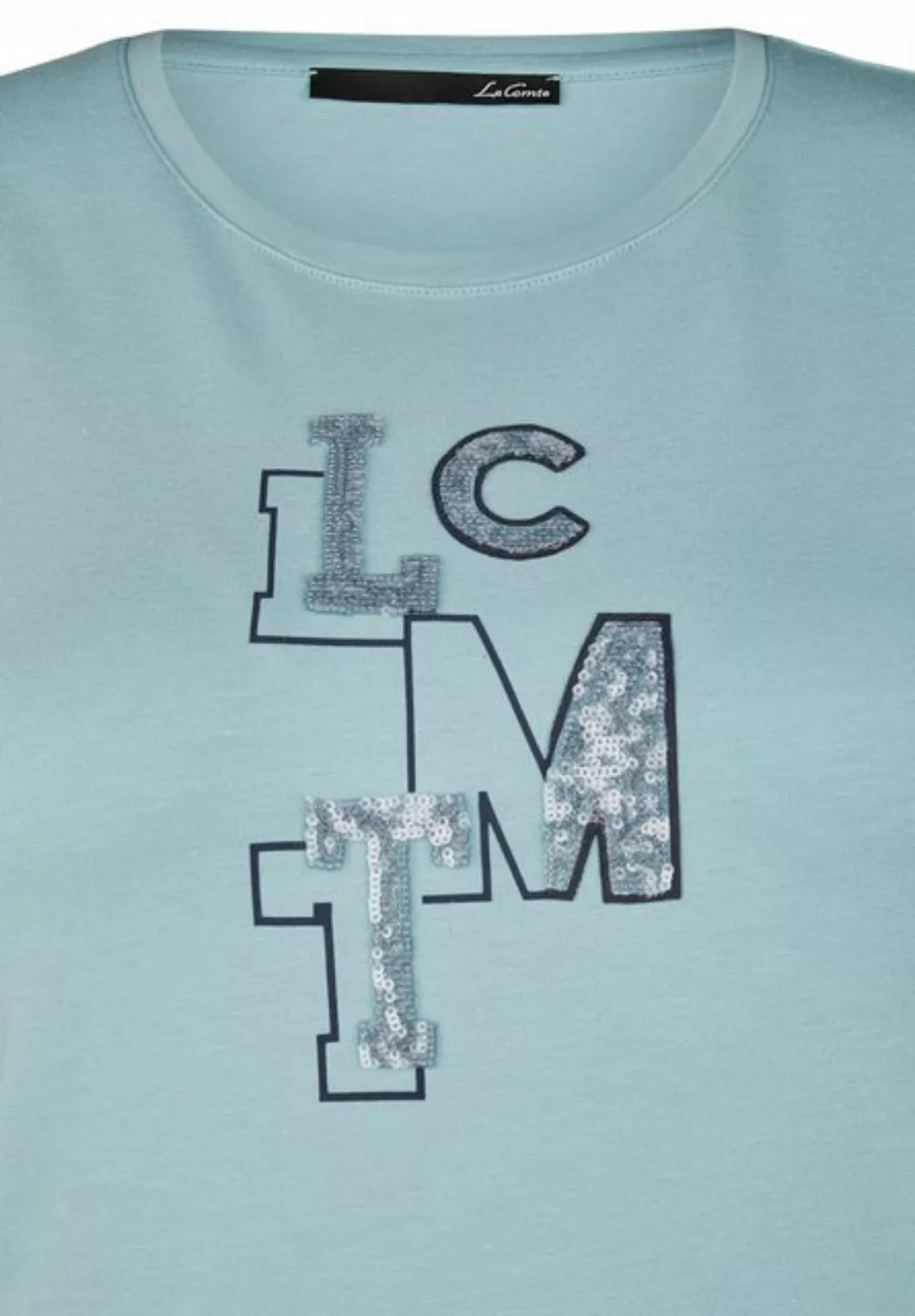 LeComte Print-Shirt LeComte T-Shirt mit funkelndem Logo-Print günstig online kaufen