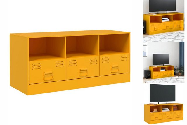 vidaXL TV-Schrank TV-Schrank Senfgelb 99x39x44 cm Stahl (1-St) günstig online kaufen