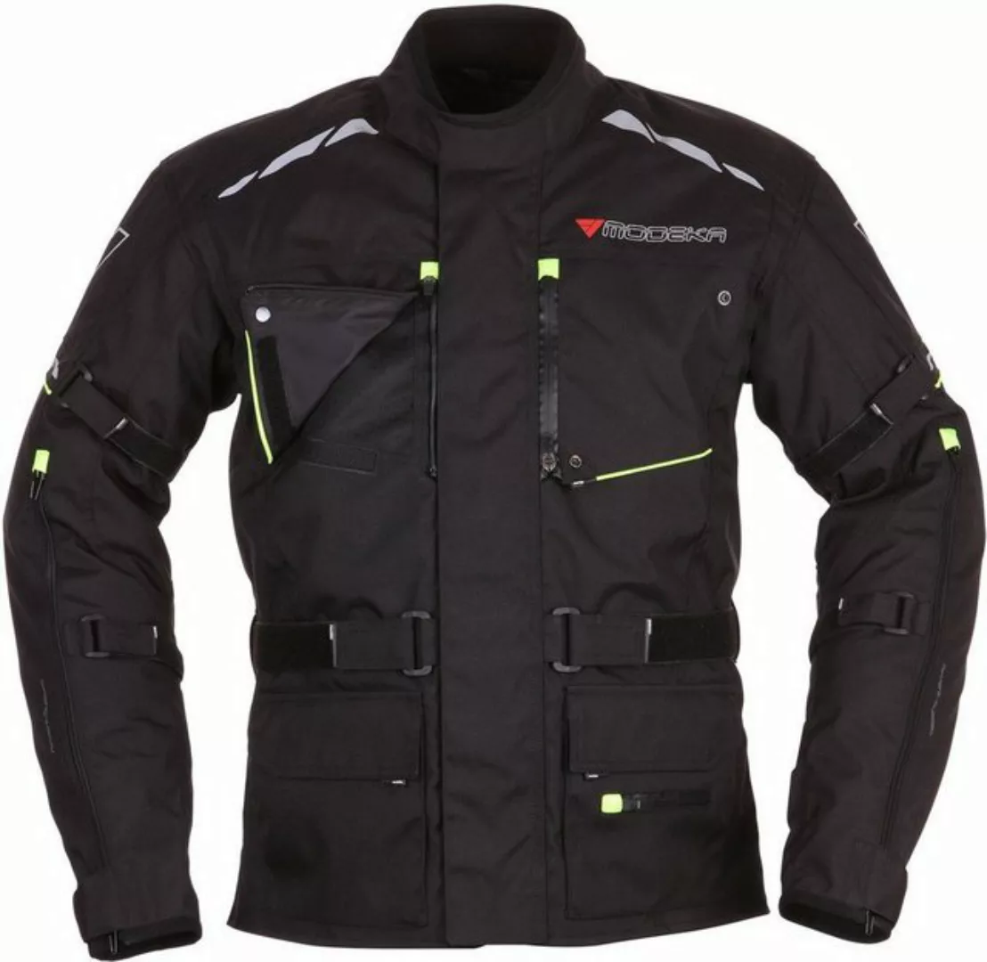 Modeka Motorradjacke Modeka Jacke Herren Crookton schwarz 3XL günstig online kaufen