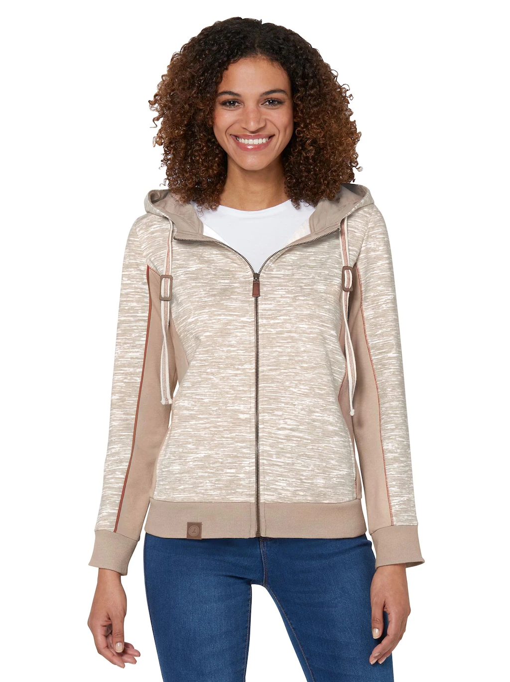 Casual Looks Shirtjacke "Sweatjacke", (1 tlg.) günstig online kaufen