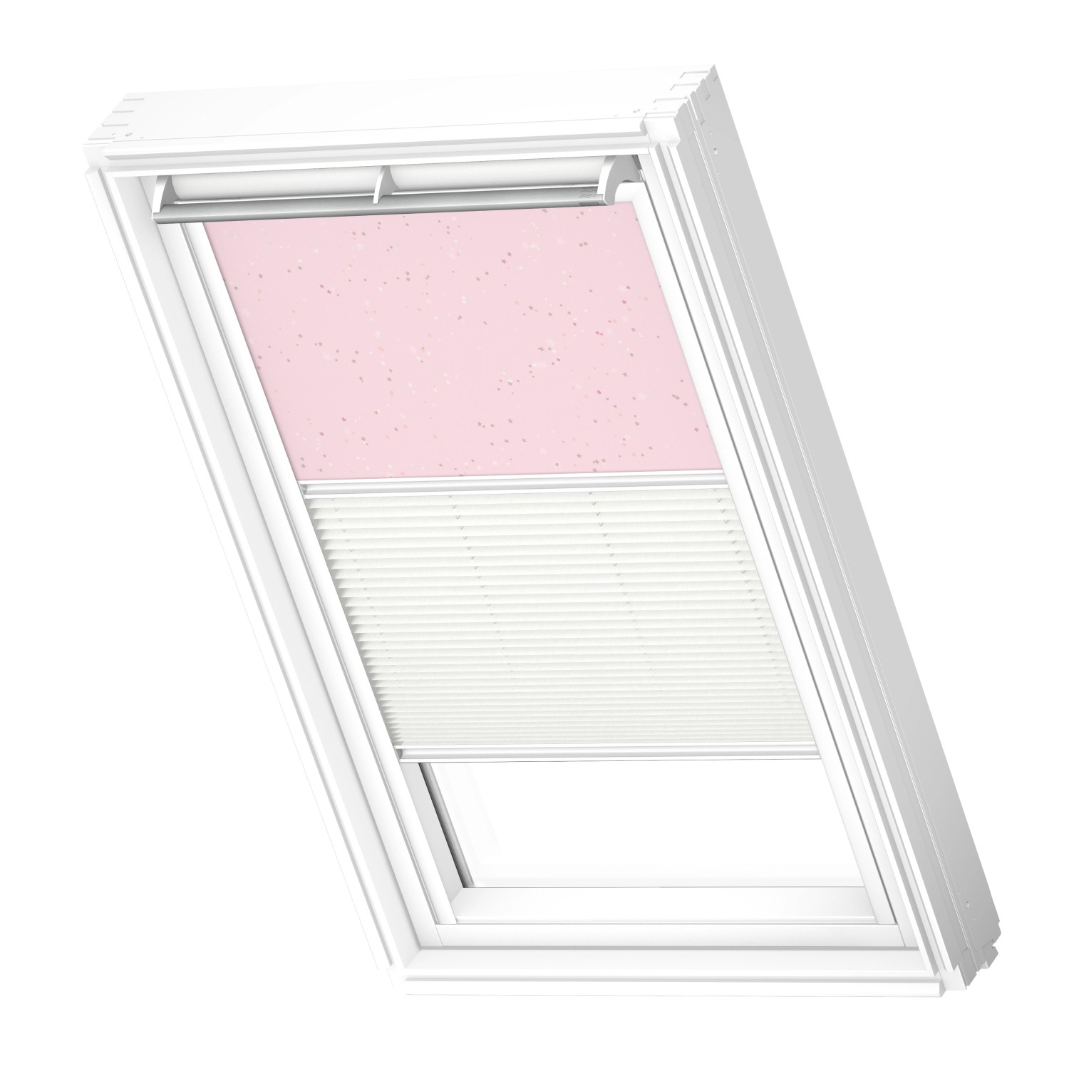 Velux Verdunkelung Plus DFD C02 4659SWL mit Sterne 55 cm x 78 cm Rosa günstig online kaufen