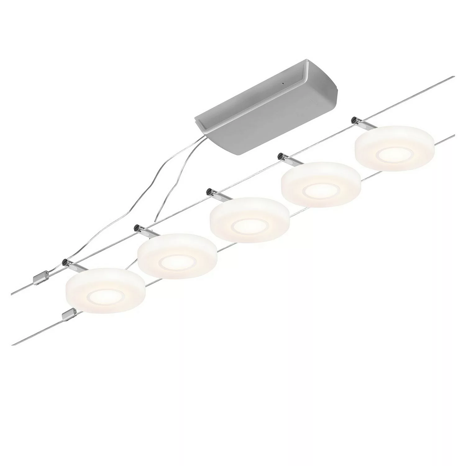 Paulmann Wire DiscLED LED-Seilsystem, fünfflammig günstig online kaufen
