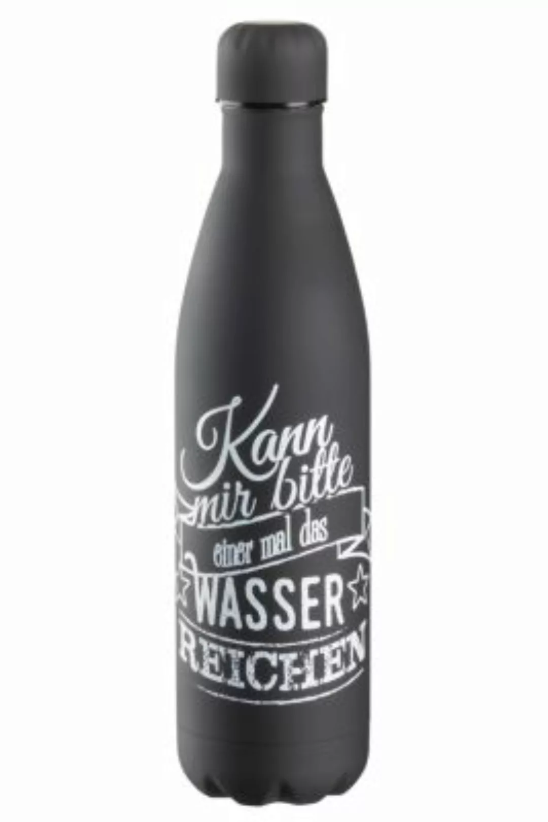 MÄSER Vakuum Isolierflasche, Edelstahl - schwarz günstig online kaufen