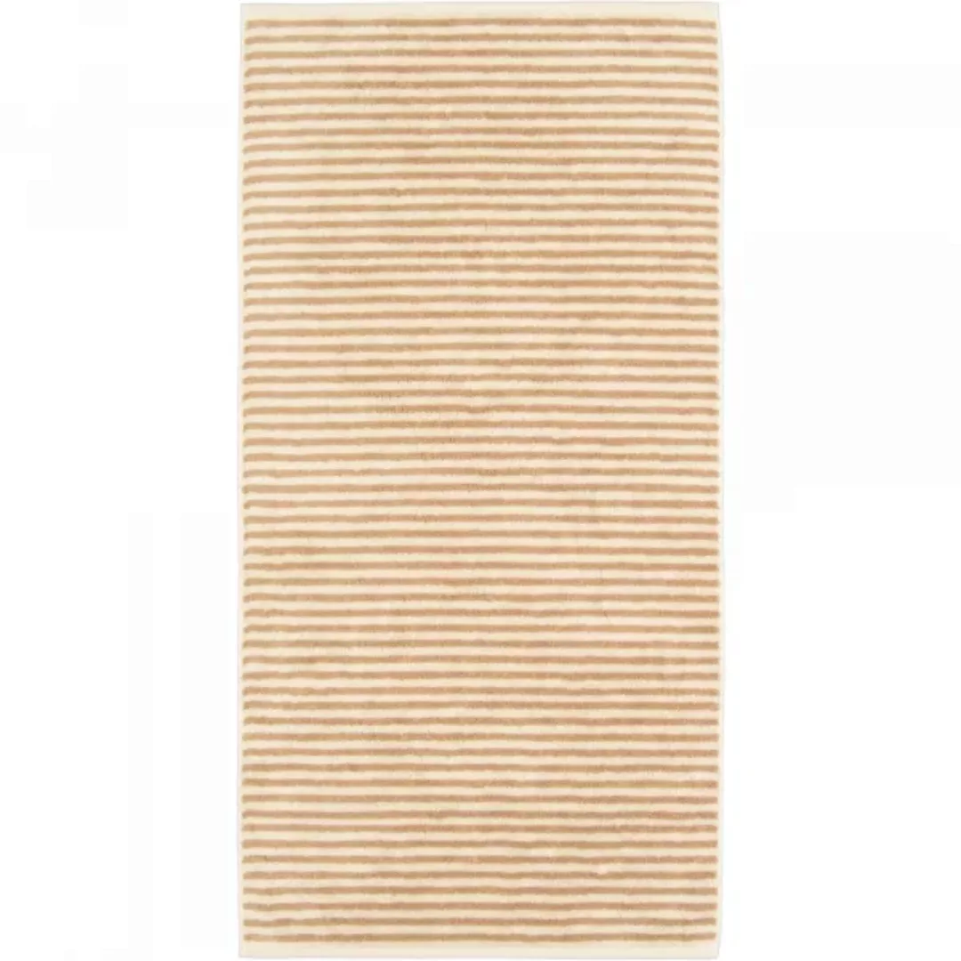 Cawö Handtücher Natural Streifen 6216 - Farbe: natur-caramel - 33 - Handtuc günstig online kaufen