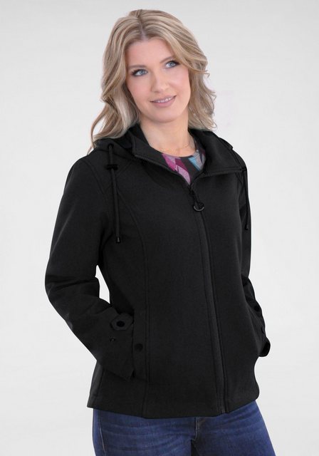 NAVIGAZIONE Softshelljacke mit abnehmbarer Kaputze günstig online kaufen