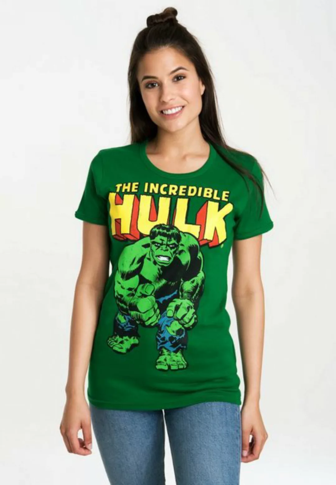 LOGOSHIRT T-Shirt "The Incredible Hulk", mit lizenziertem Originaldesign günstig online kaufen
