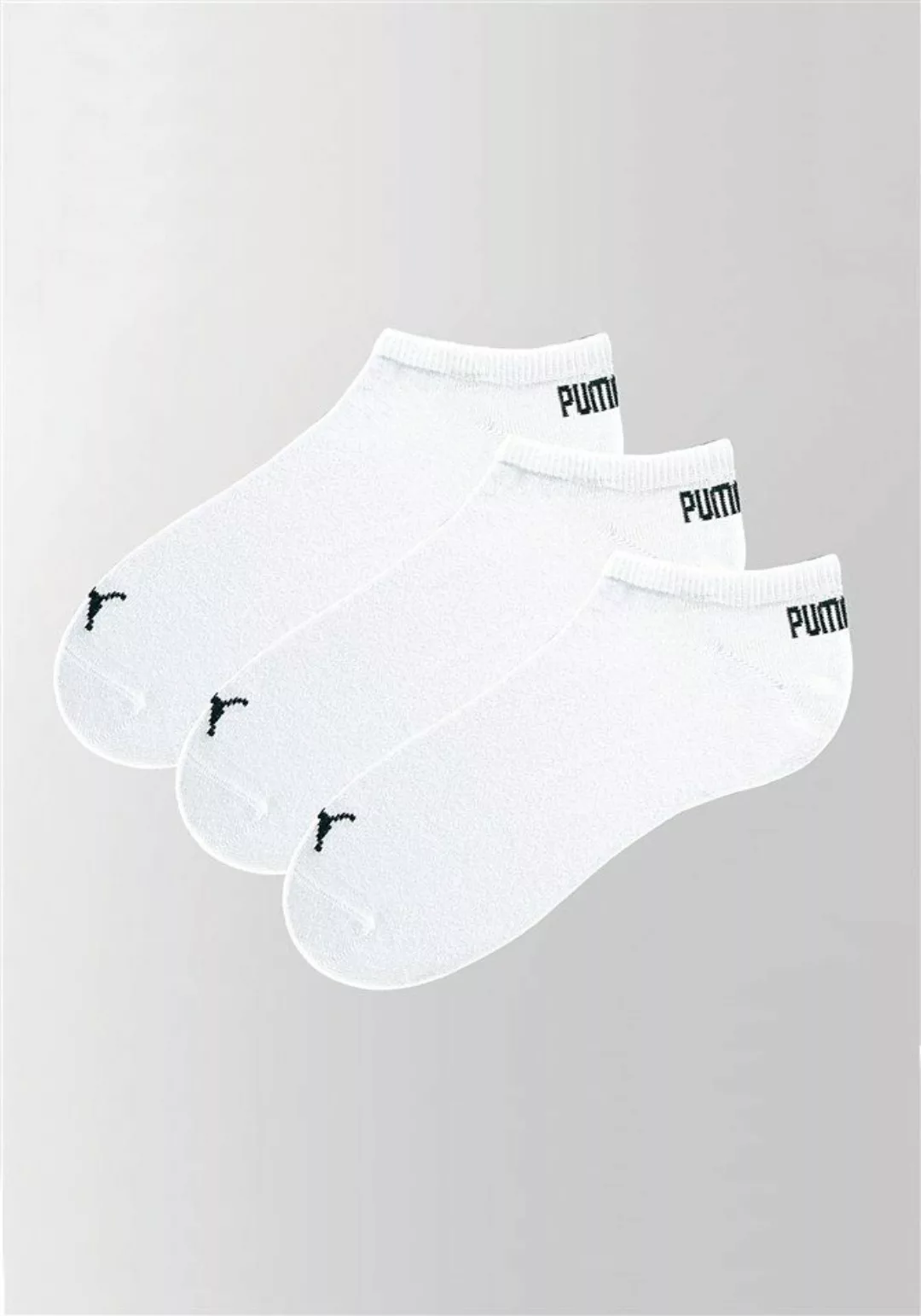 PUMA Sneakersocken, (3 Paar), mit eingestricktem Markenlogo günstig online kaufen