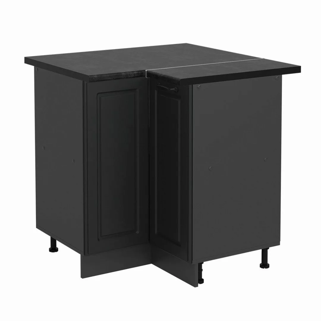 Vicco Eckunterschrank R-Line, Anthrazit Landhaus/Anthrazit, 75.6 günstig online kaufen