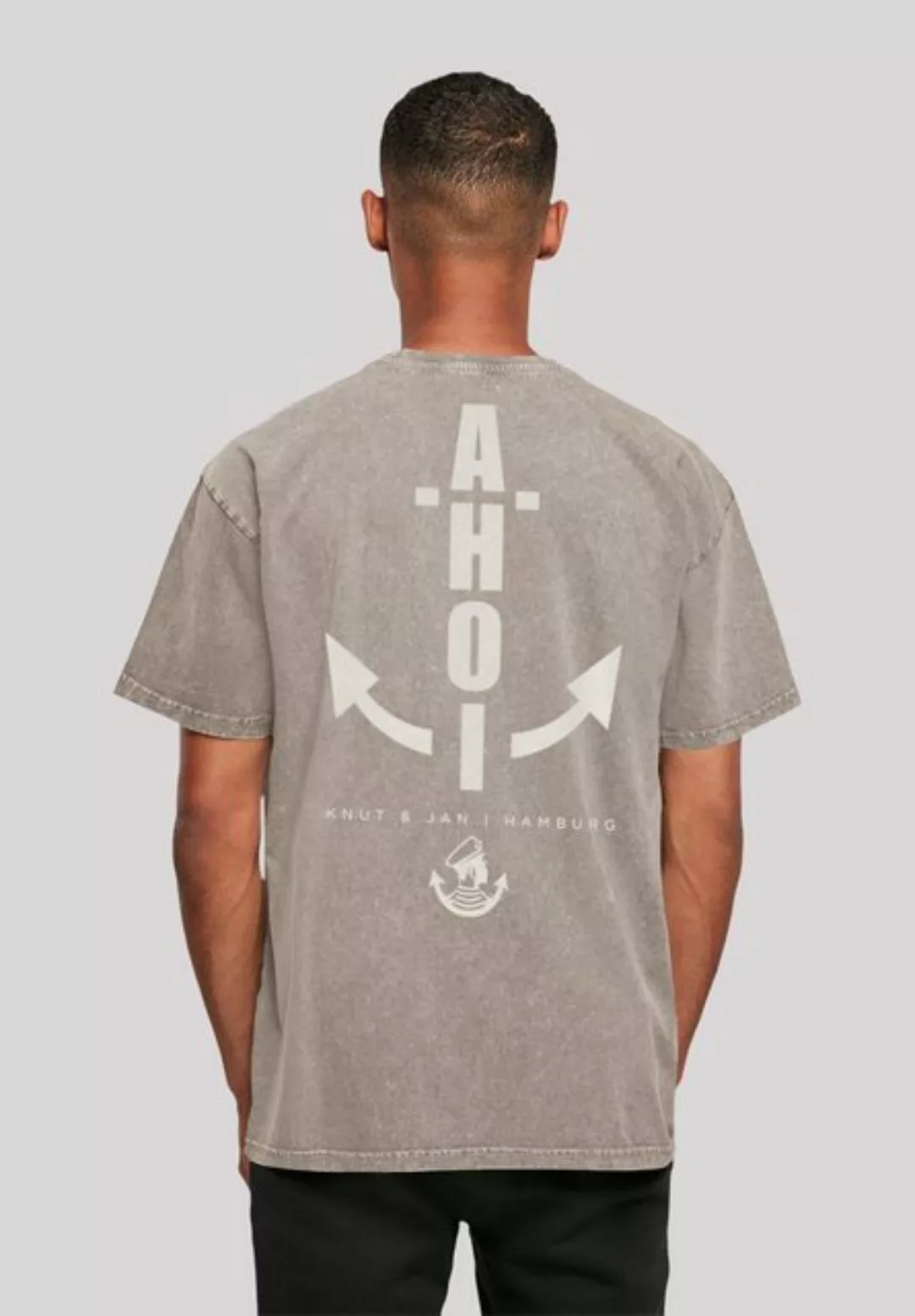 F4NT4STIC T-Shirt "Ahoi Anker Knut & Jan Hamburg", Print günstig online kaufen