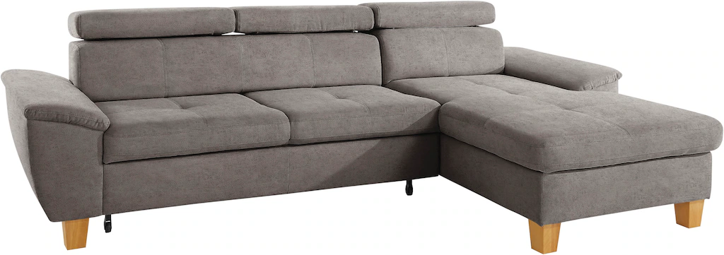 exxpo - sofa fashion Ecksofa "Enya, aufwendige Detailverarbeitung, hoher Si günstig online kaufen