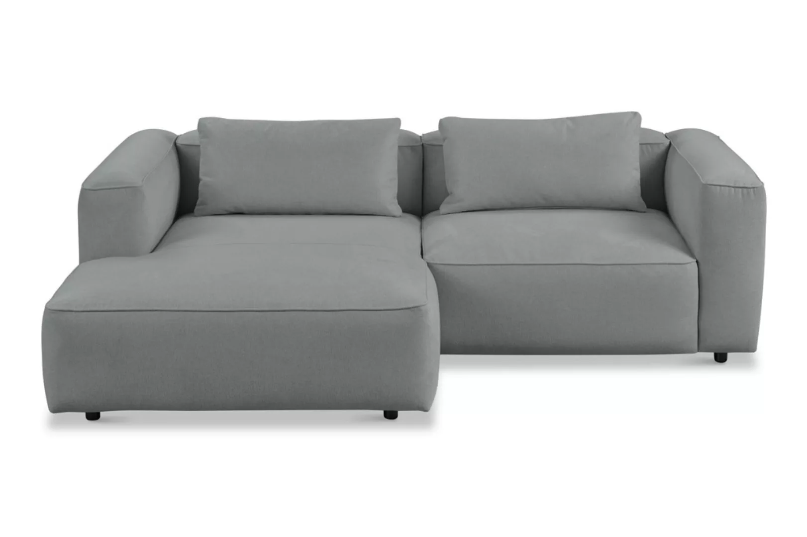 andas Ecksofa »Tvinnet«, Breite 228 cm, extra tiefe Sitzfläche, kubisches S günstig online kaufen