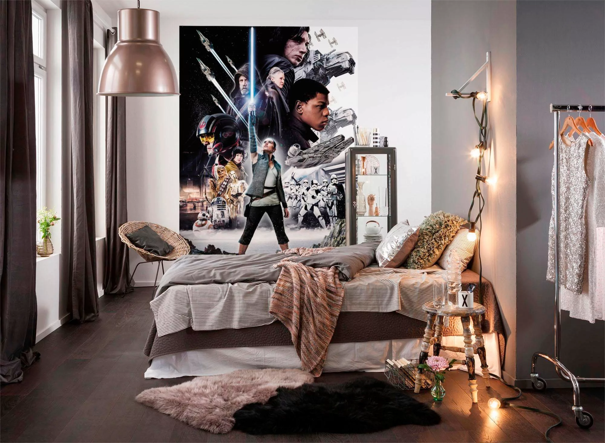 Komar Fototapete STAR WARS Balance 184 cm x 254 cm FSC® günstig online kaufen