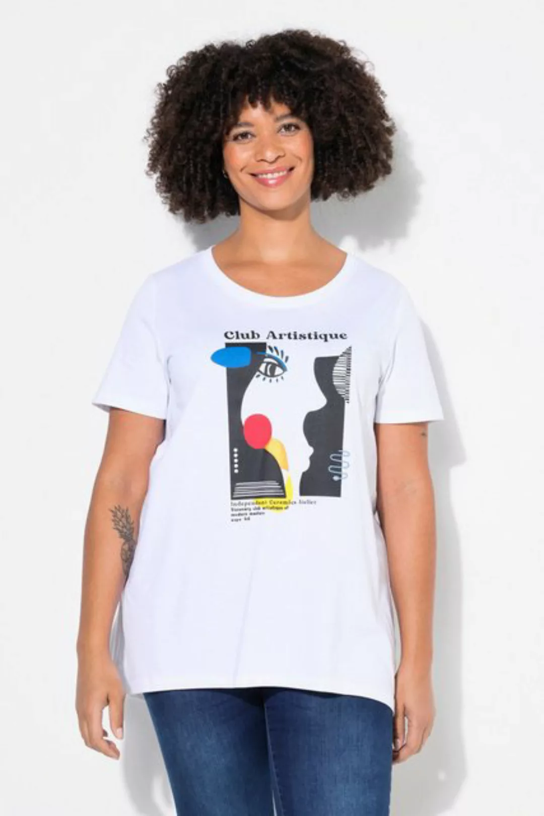 Angel of Style T-Shirt T-Shirt Komfort Fit Club Artista günstig online kaufen