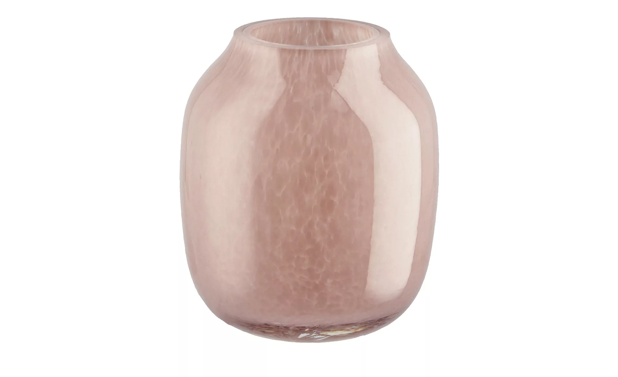 Vase ¦ rosa/pink ¦ Glas  ¦ Maße (cm): H: 11,5  Ø: 10 Accessoires > Vasen - günstig online kaufen