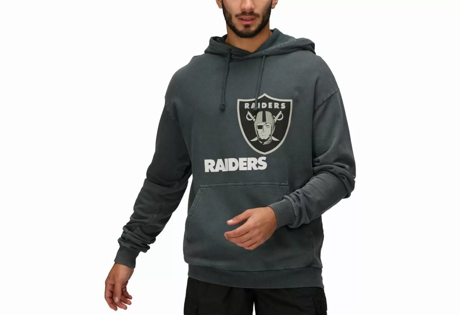 Recovered Kapuzenpullover Re:covered CHROME Las Vegas Raiders washed günstig online kaufen