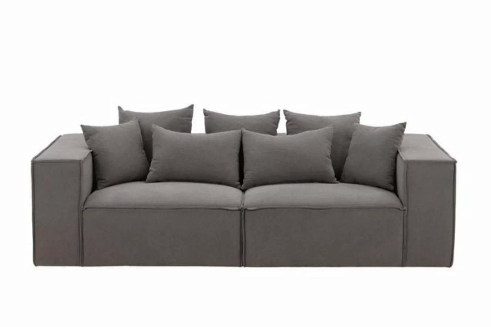 BOURGH Loungesofa HOME Couch / Sofa 3-Sitzer in modernem Design - Lounge So günstig online kaufen