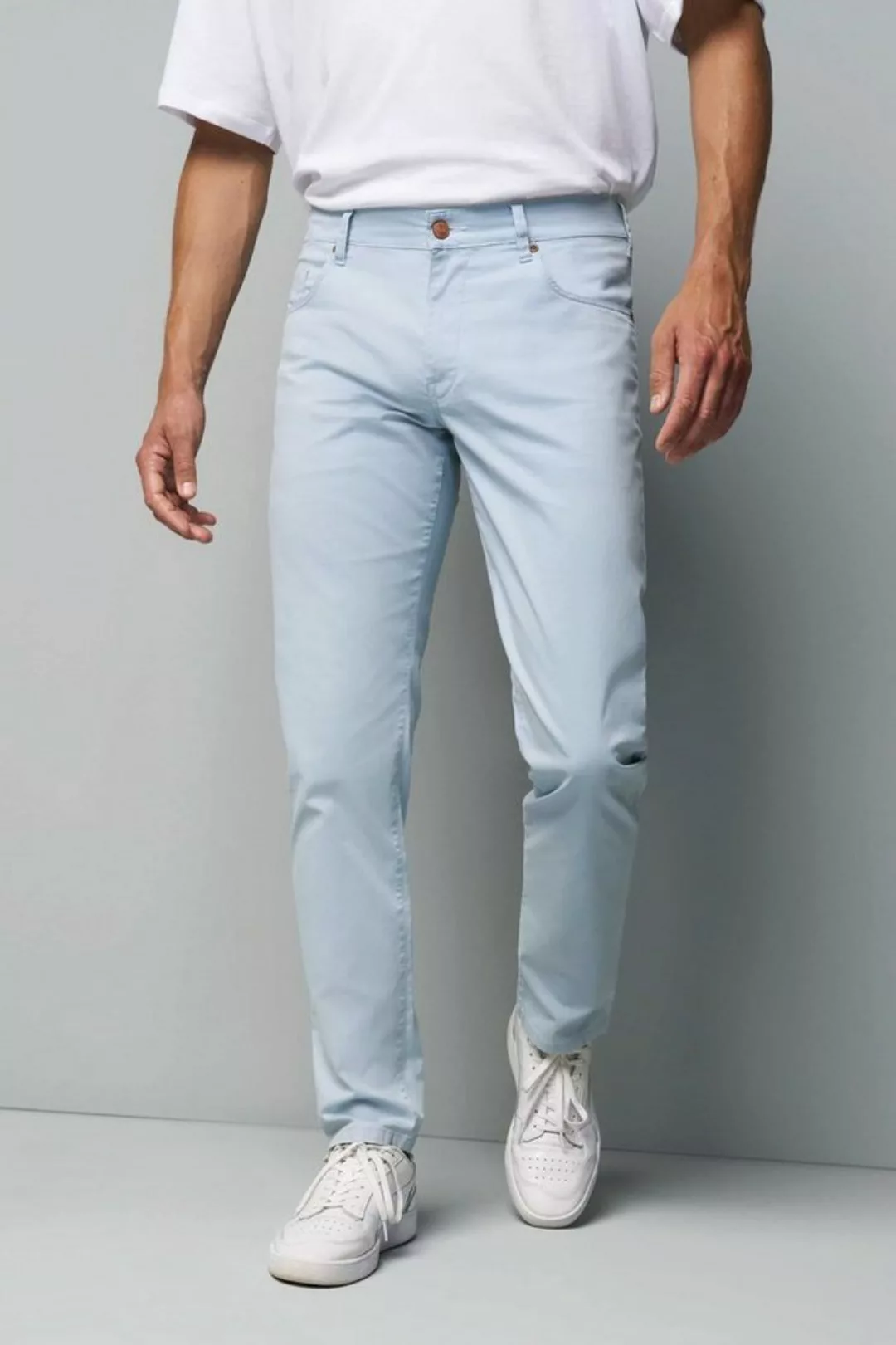 MEYER Chinos "M5 Slim", aus Bio-Baumwolle günstig online kaufen