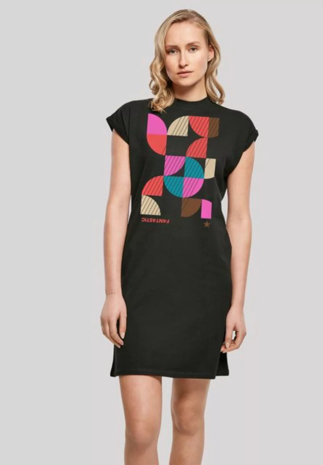 F4NT4STIC Shirtkleid Abstrakt DRESS Print günstig online kaufen