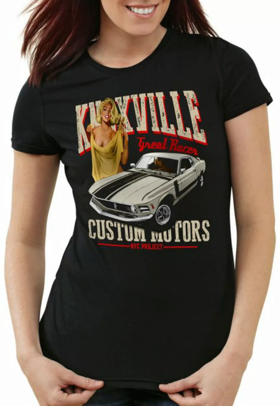 style3 T-Shirt Knoxville Mustang muscle car eleanor ford gt500 shelby günstig online kaufen